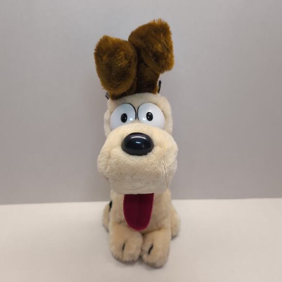 Vintage 1983 Odie Dog Plush Garfield & Friends Stuffed Animal Toy 80s Fun Farm - Picture 1 of 10